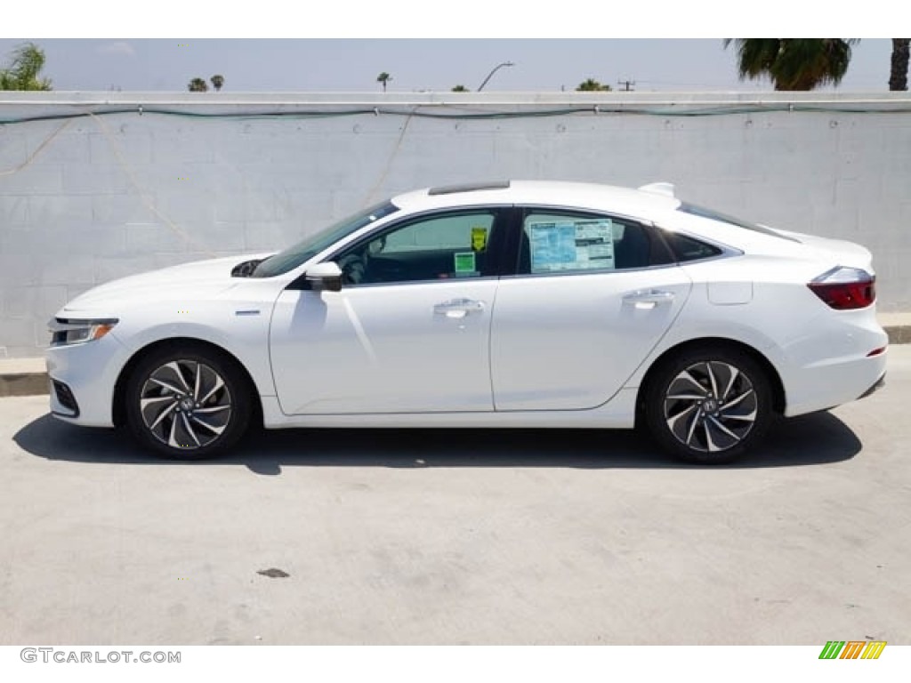 White Orchid Pearl 2019 Honda Insight Touring Exterior Photo #128413051