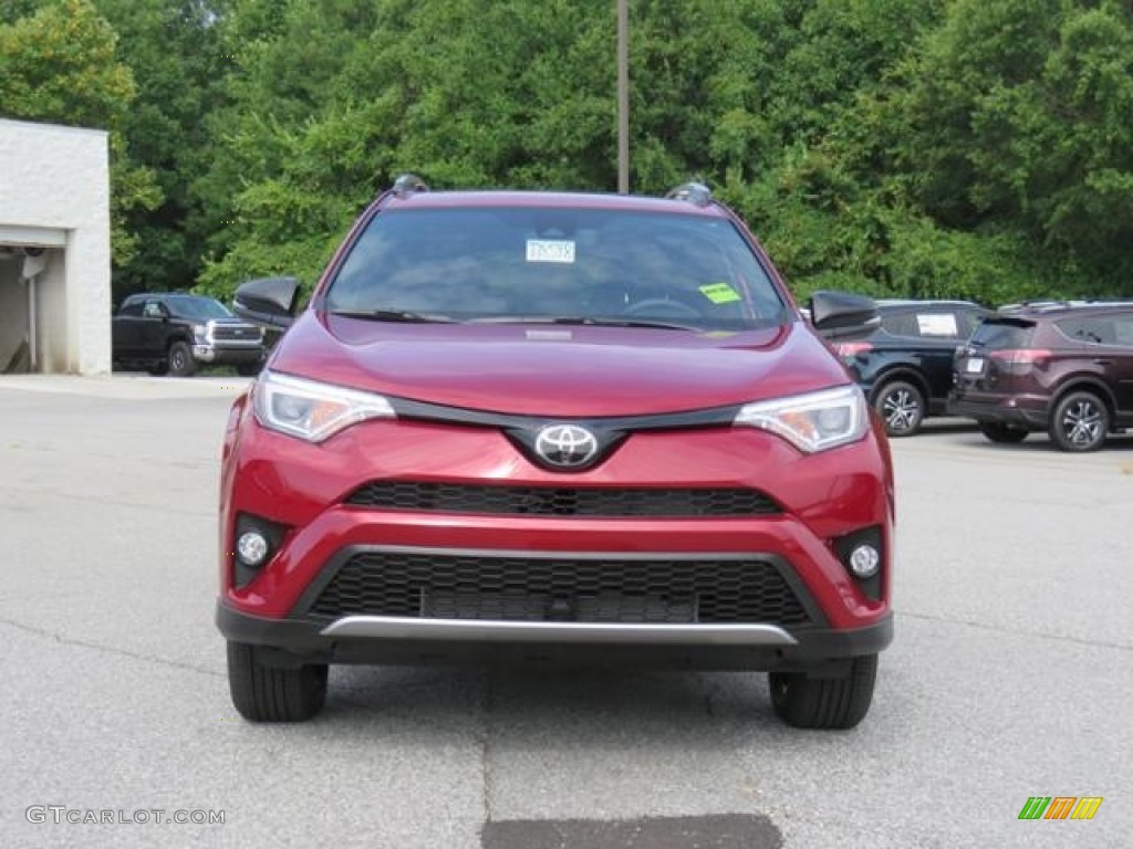 2018 RAV4 SE - Ruby Flare Pearl / Black photo #2