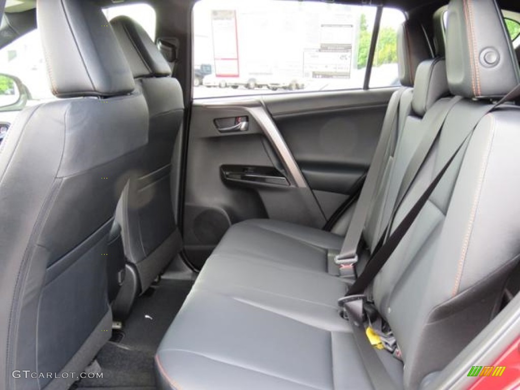 2018 Toyota RAV4 SE Rear Seat Photos