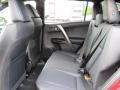2018 Toyota RAV4 Black Interior Rear Seat Photo