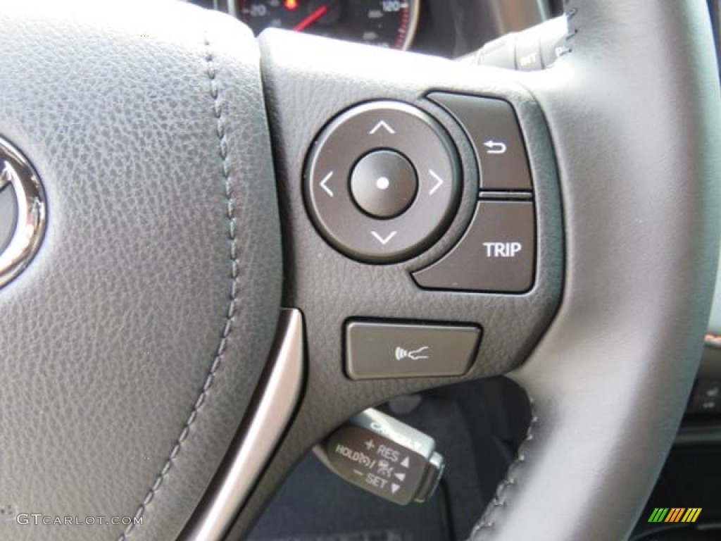 2018 Toyota RAV4 SE Black Steering Wheel Photo #128414611