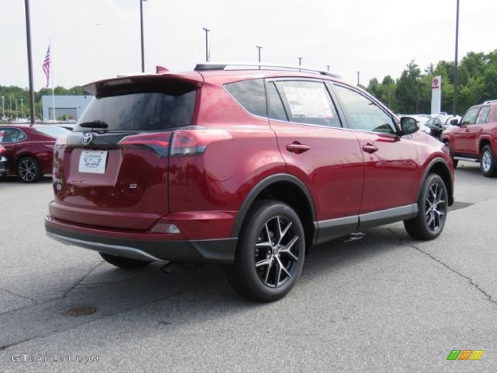2018 RAV4 SE - Ruby Flare Pearl / Black photo #22