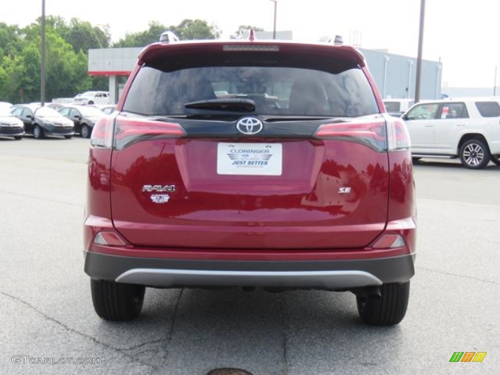 2018 RAV4 SE - Ruby Flare Pearl / Black photo #23