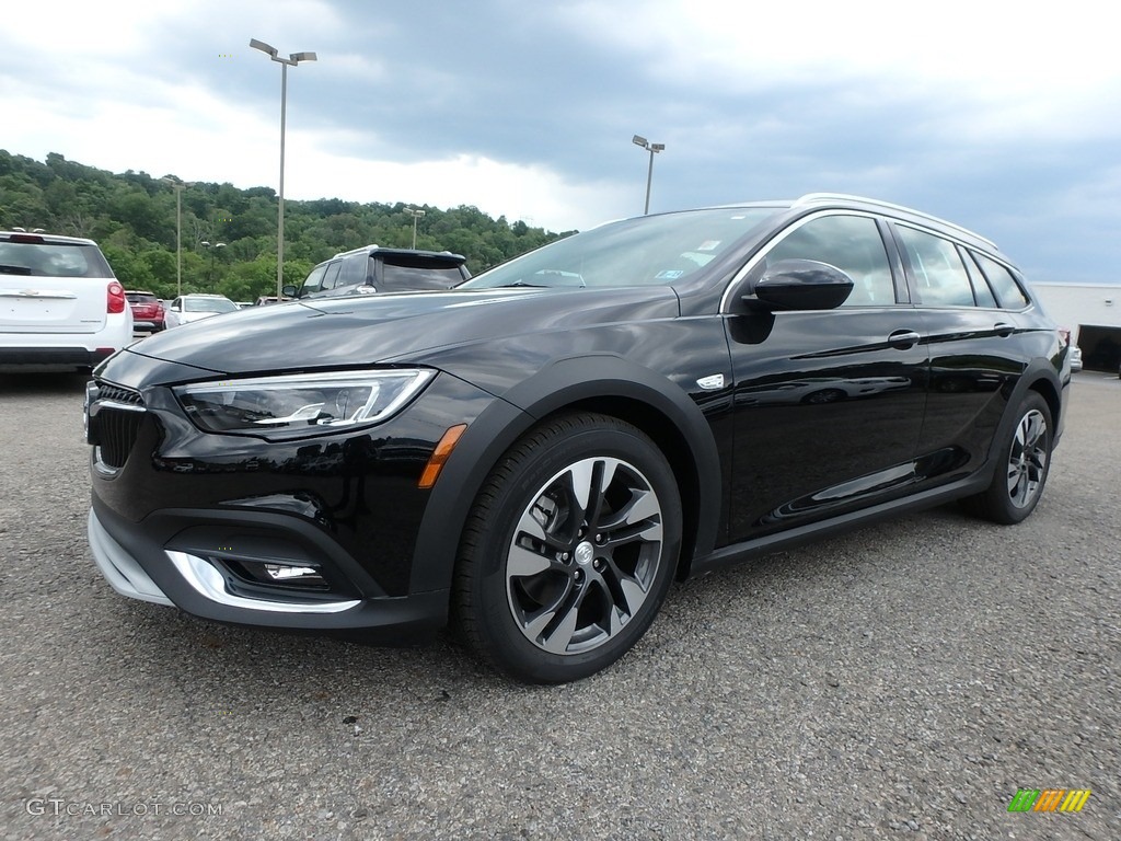Ebony Twilight Metallic 2018 Buick Regal TourX Essence AWD Exterior Photo #128415616