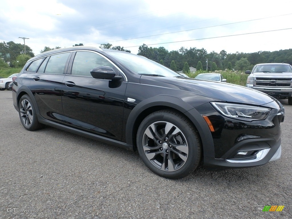 Ebony Twilight Metallic 2018 Buick Regal TourX Essence AWD Exterior Photo #128415622
