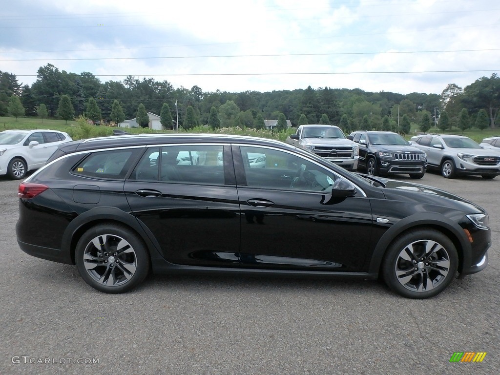 Ebony Twilight Metallic 2018 Buick Regal TourX Essence AWD Exterior Photo #128415625