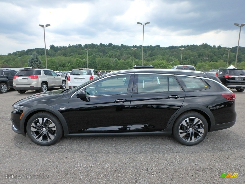 Ebony Twilight Metallic 2018 Buick Regal TourX Essence AWD Exterior Photo #128415637