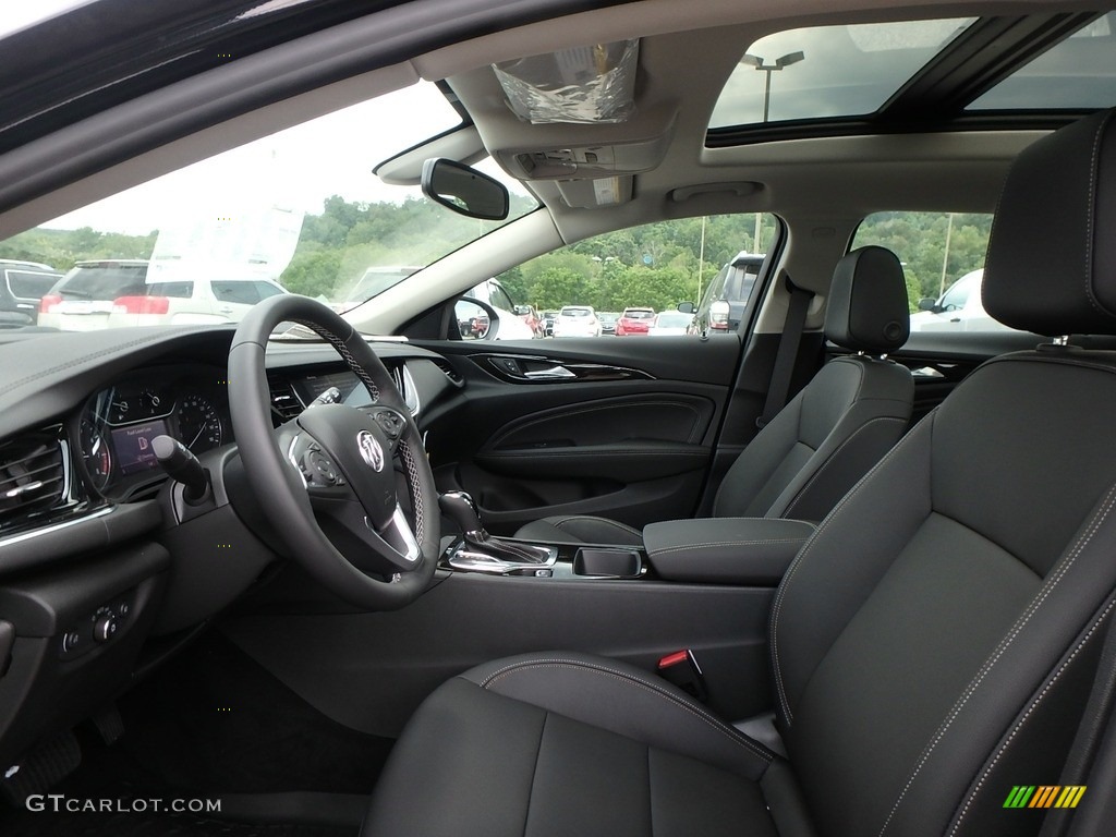 Ebony Interior 2018 Buick Regal TourX Essence AWD Photo #128415643
