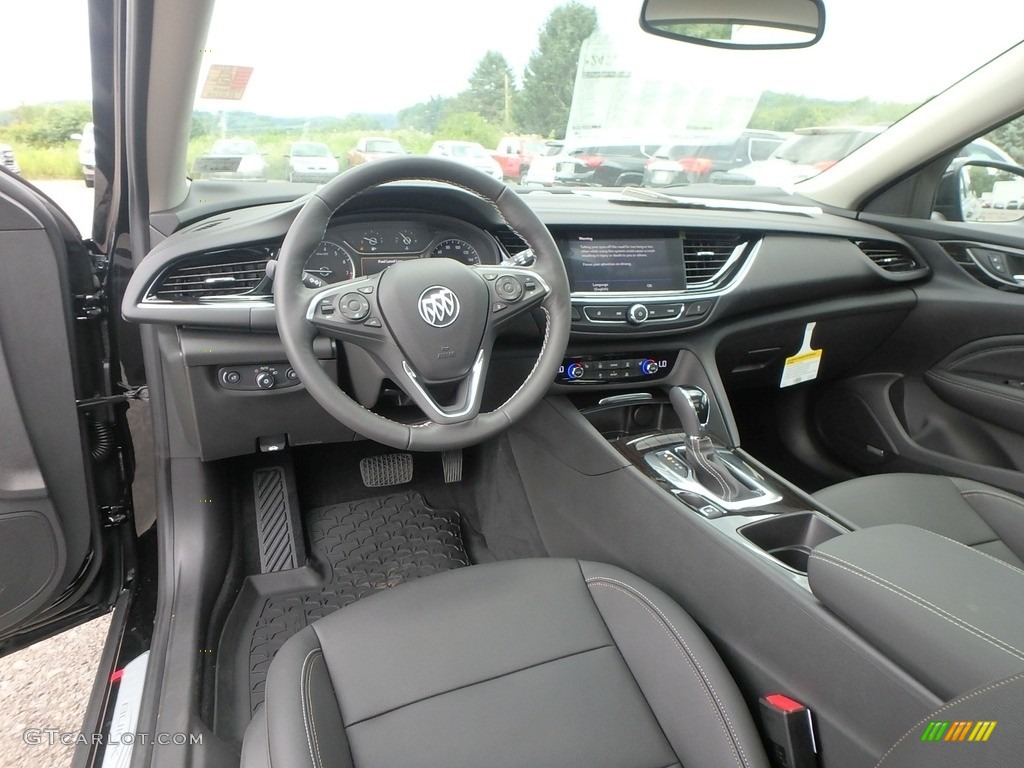 Ebony Interior 2018 Buick Regal TourX Essence AWD Photo #128415649