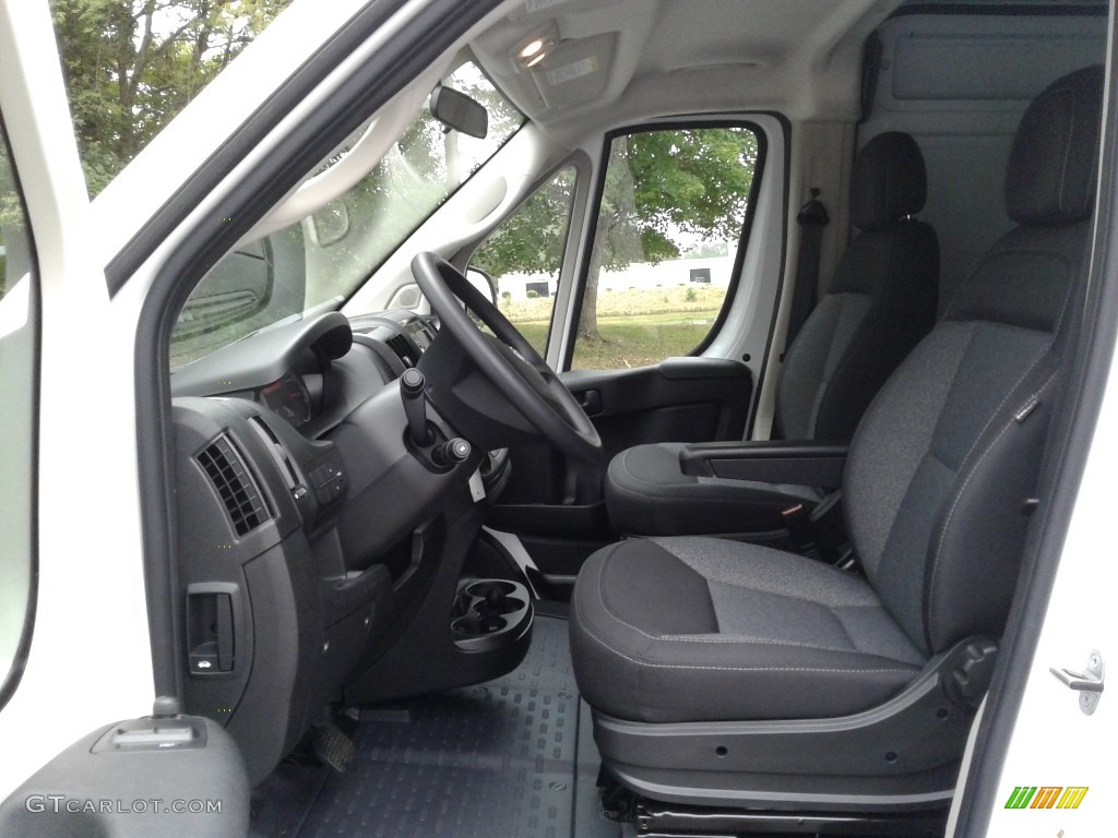 Black Interior 2018 Ram ProMaster 3500 High Roof Cargo Van Photo #128416333