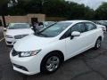 Taffeta White - Civic LX Sedan Photo No. 1