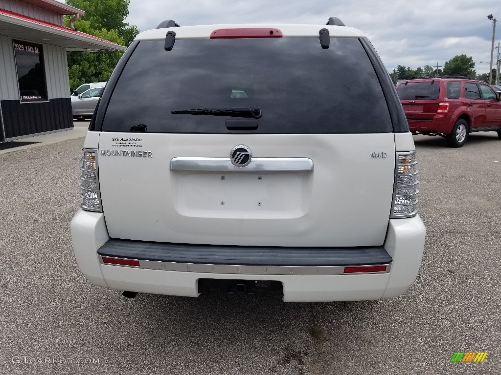 2008 Mountaineer AWD - White Suede / Charcoal Black photo #4