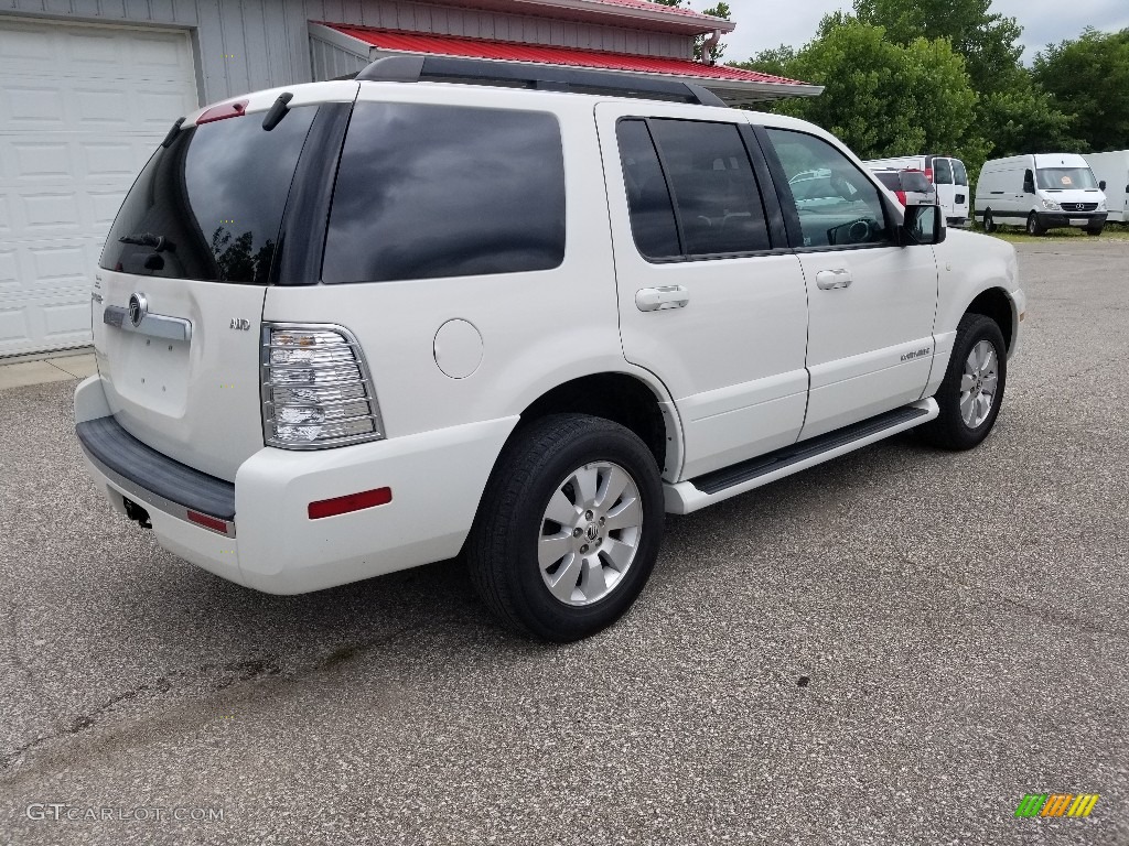 2008 Mountaineer AWD - White Suede / Charcoal Black photo #6