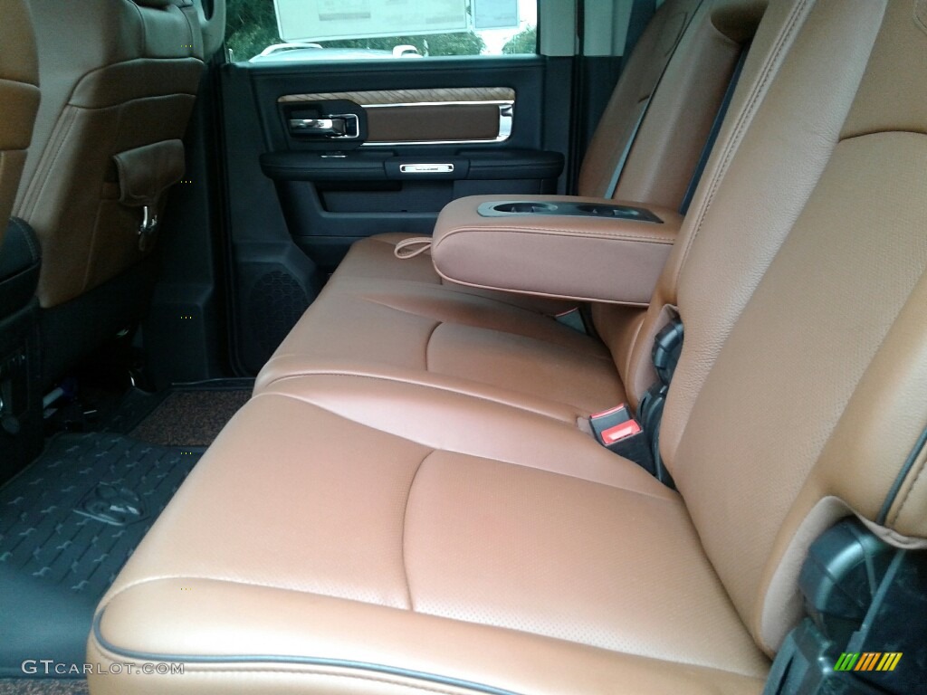 Black/Diesel Gray Interior 2018 Ram 2500 Laramie Longhorn Mega Cab 4x4 Photo #128417422