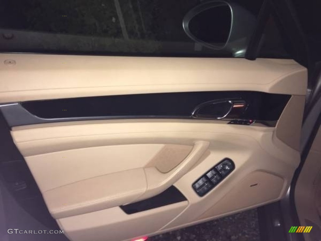 2011 Panamera 4 - Platinum Silver Metallic / Luxor Beige photo #6