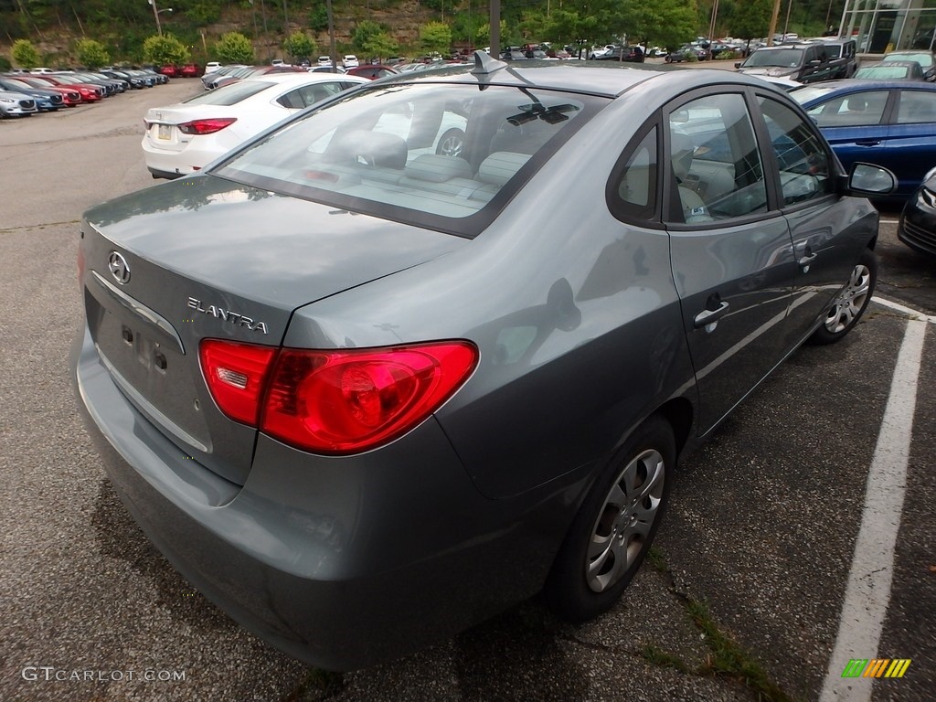 2009 Elantra GLS Sedan - Carbon Gray / Gray photo #4