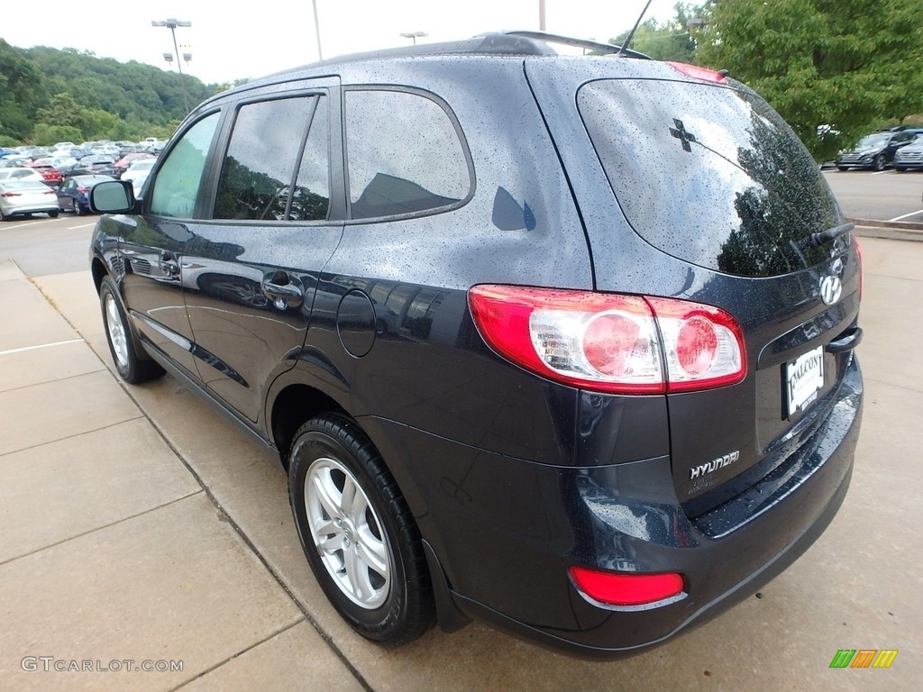 2011 Santa Fe GLS AWD - Pacific Blue Pearl / Beige photo #5