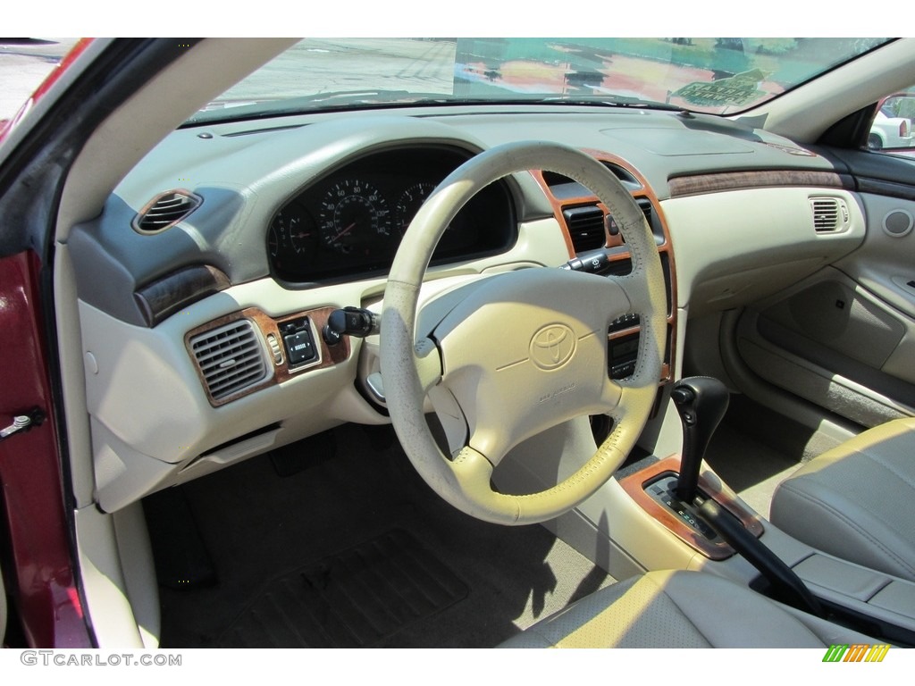 1999 Solara SLE V6 Coupe - Red Flame Metallic / Charcoal photo #11