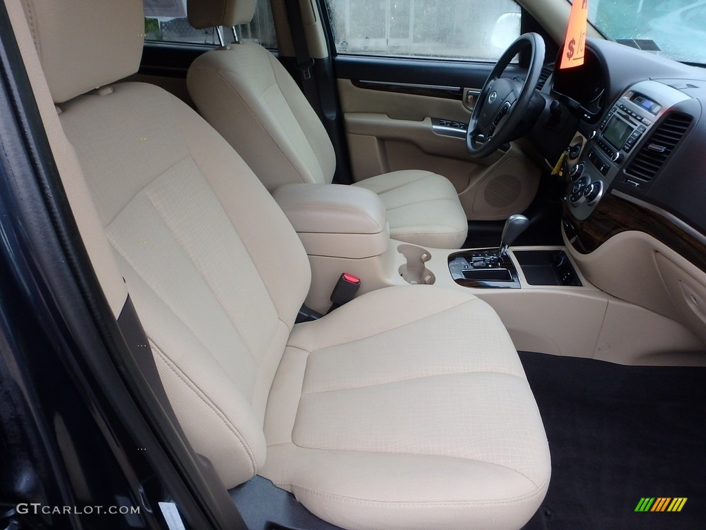 2011 Santa Fe GLS AWD - Pacific Blue Pearl / Beige photo #11