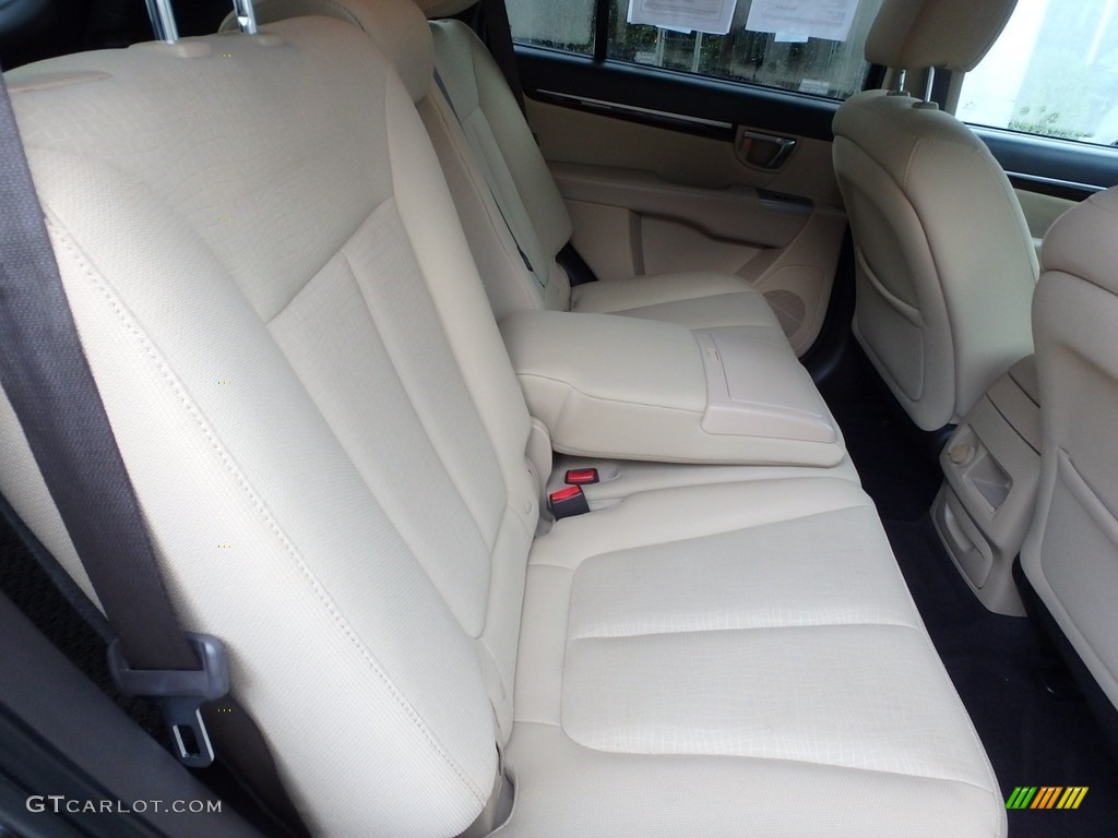 2011 Santa Fe GLS AWD - Pacific Blue Pearl / Beige photo #14