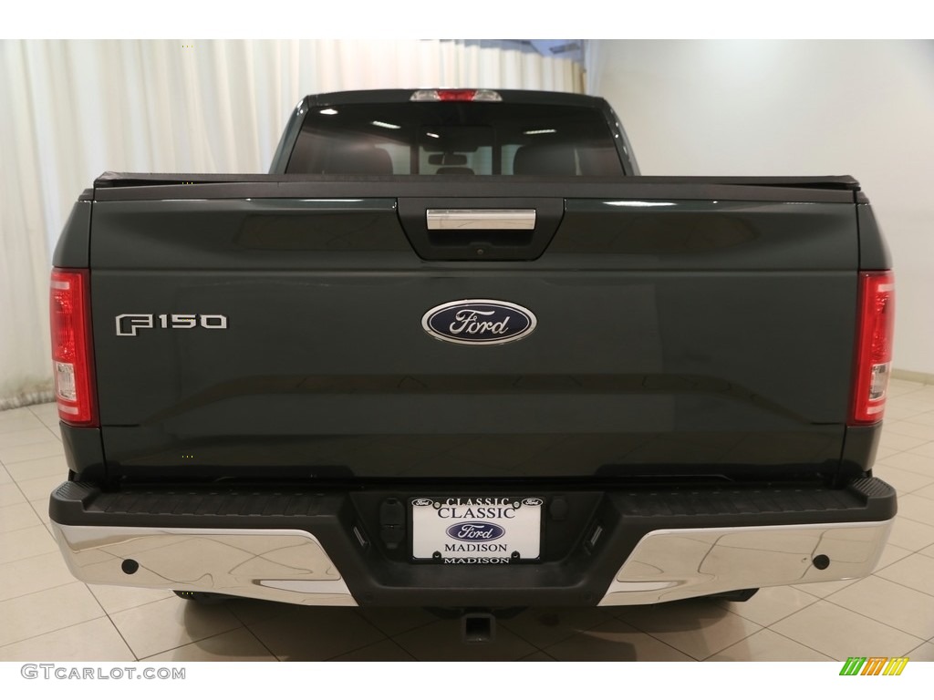 2015 F150 XLT SuperCab 4x4 - Guard Metallic / Medium Earth Gray photo #22