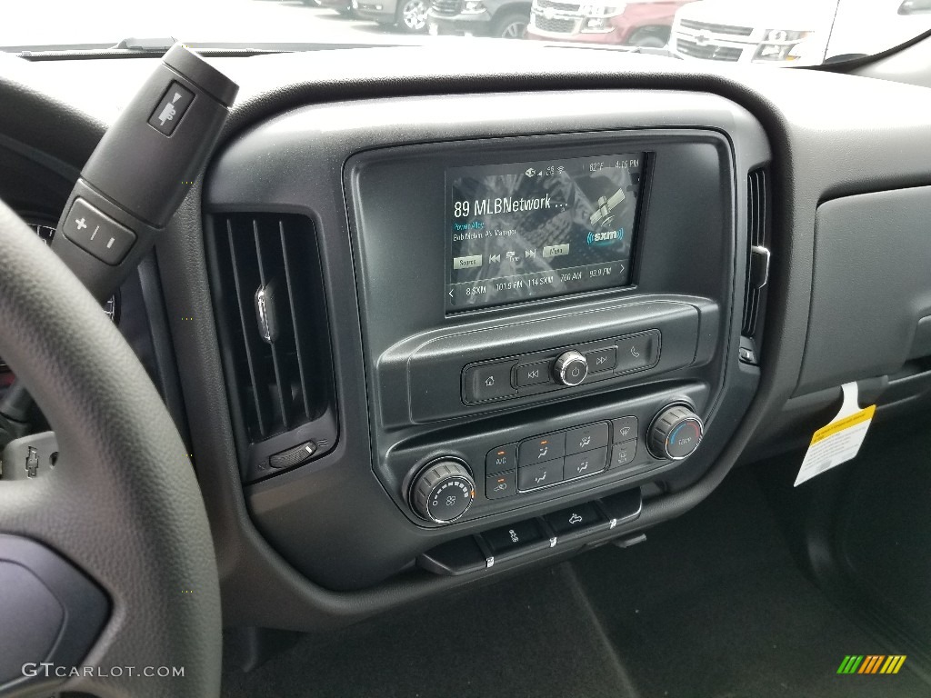 2018 Silverado 1500 Custom Double Cab - Summit White / Dark Ash/Jet Black photo #10