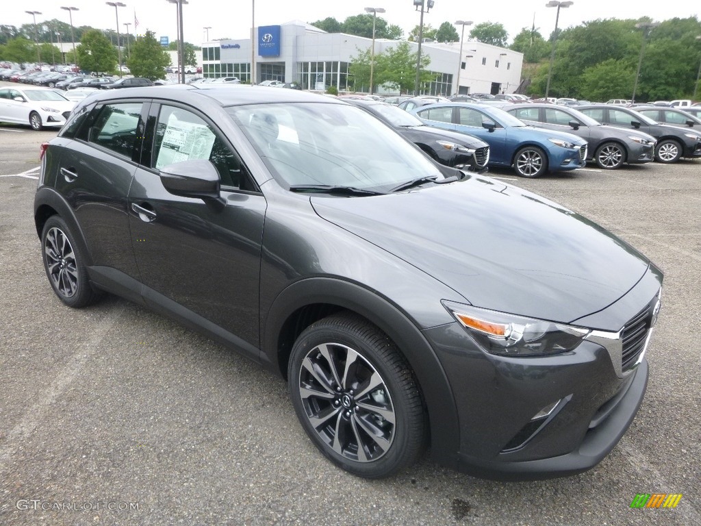 Machine Gray Metallic 2019 Mazda CX-3 Touring AWD Exterior Photo #128422735