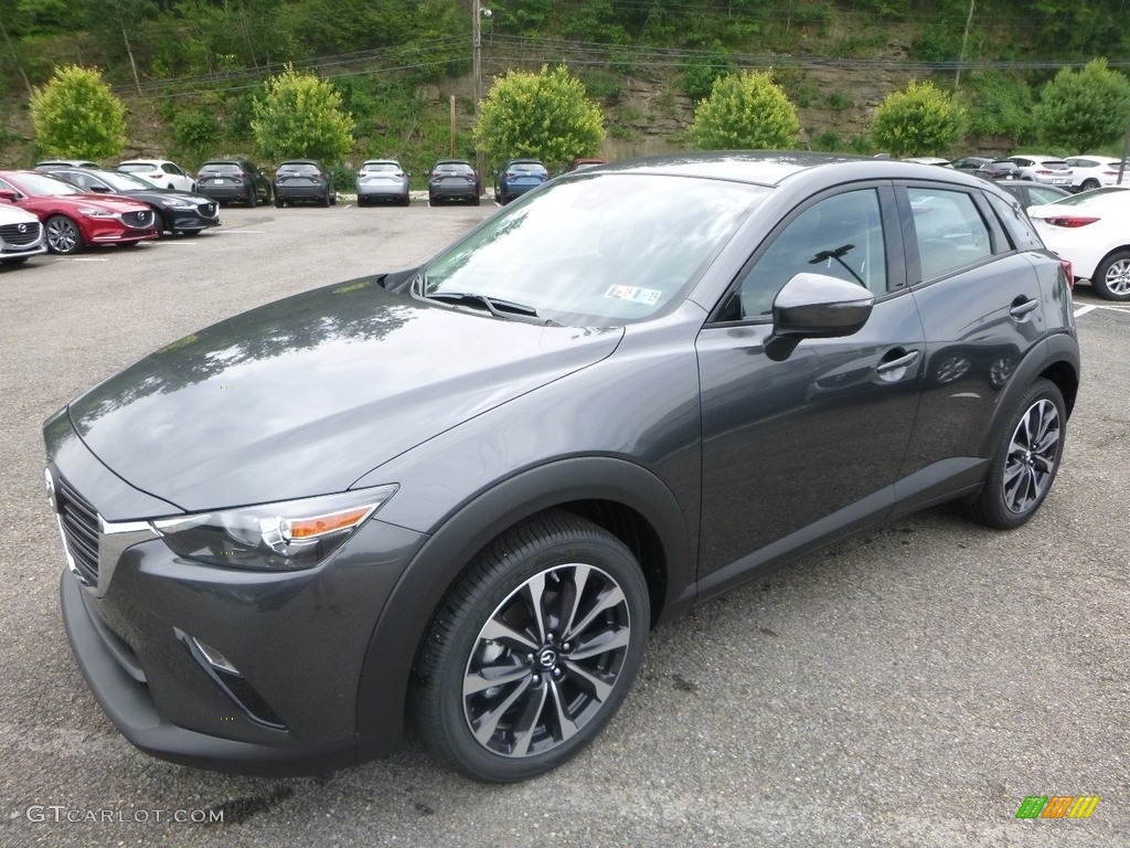 2019 CX-3 Touring AWD - Machine Gray Metallic / Black photo #5