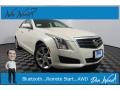 2013 White Diamond Tricoat Cadillac ATS 2.0L Turbo Luxury AWD  photo #1