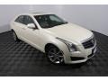 2013 White Diamond Tricoat Cadillac ATS 2.0L Turbo Luxury AWD  photo #2