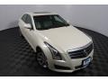 2013 White Diamond Tricoat Cadillac ATS 2.0L Turbo Luxury AWD  photo #6