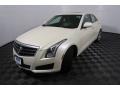 2013 White Diamond Tricoat Cadillac ATS 2.0L Turbo Luxury AWD  photo #8