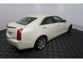 2013 White Diamond Tricoat Cadillac ATS 2.0L Turbo Luxury AWD  photo #14