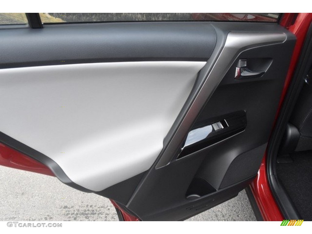 2018 RAV4 Limited AWD - Ruby Flare Pearl / Black photo #13