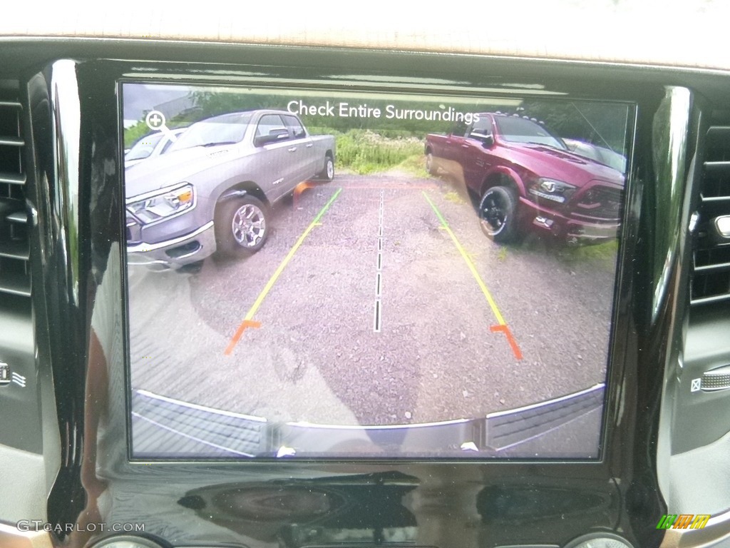 2019 1500 Long Horn Crew Cab 4x4 - Billett Silver Metallic / Black/Light Mountain Brown photo #19