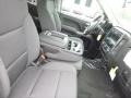 Jet Black Front Seat Photo for 2019 Chevrolet Silverado LD #128429470