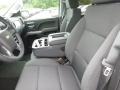 2019 Chevrolet Silverado LD Jet Black Interior Front Seat Photo