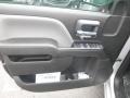 Dark Ash/Jet Black 2019 Chevrolet Silverado LD WT Double Cab 4x4 Door Panel