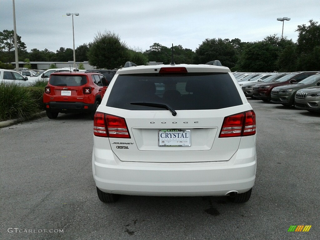 2018 Journey SE - Vice White / Black photo #4