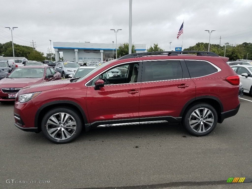 Crimson Red Pearl 2019 Subaru Ascent Limited Exterior Photo #128432410