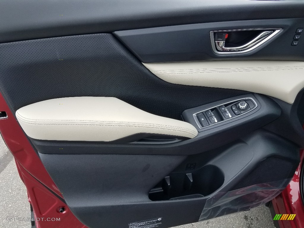 2019 Subaru Ascent Limited Warm Ivory Door Panel Photo #128432521