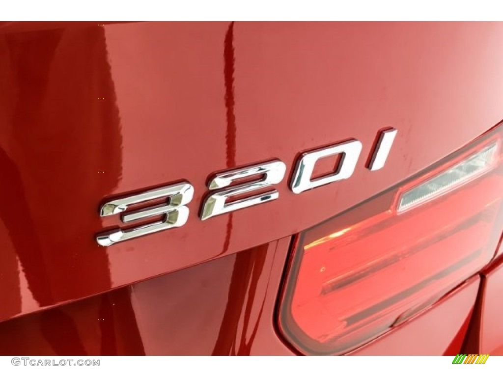 2015 3 Series 320i Sedan - Melbourne Red Metallic / Black photo #7