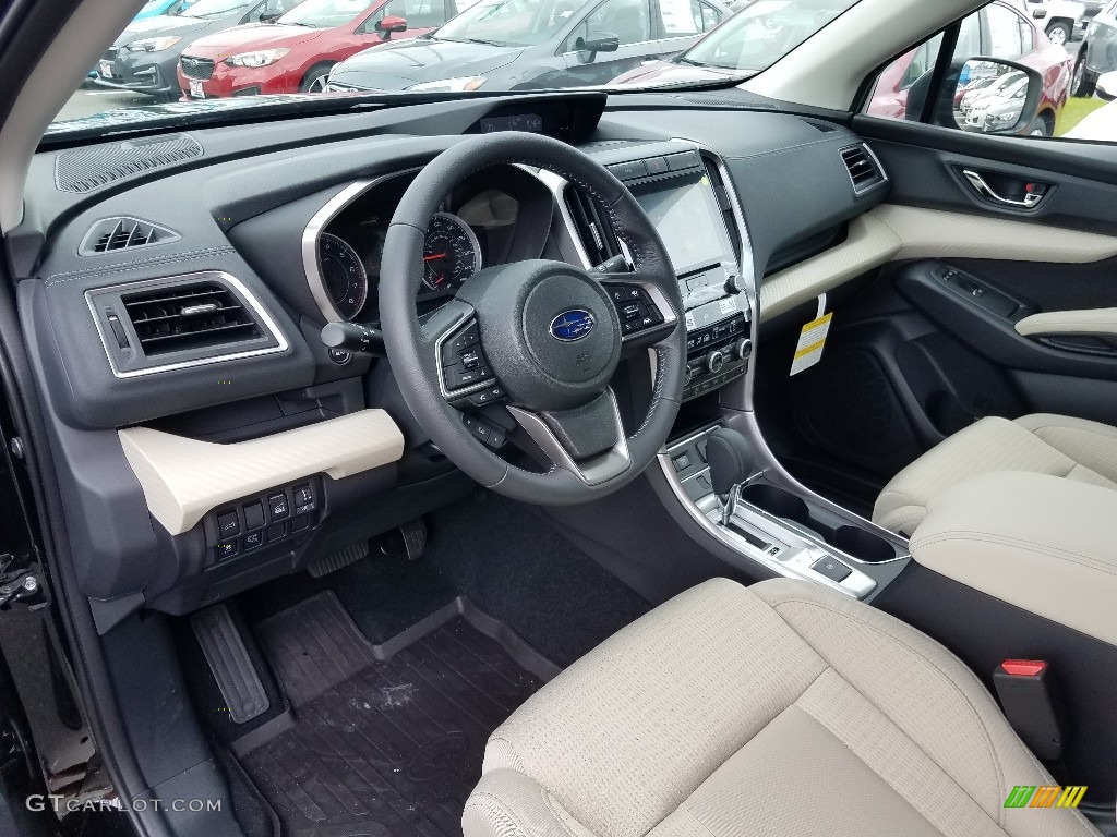Warm Ivory Interior 2019 Subaru Ascent Premium Photo #128432839