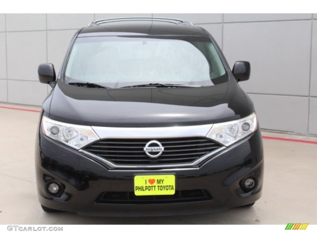 2012 Quest 3.5 SV - Super Black / Gray photo #2