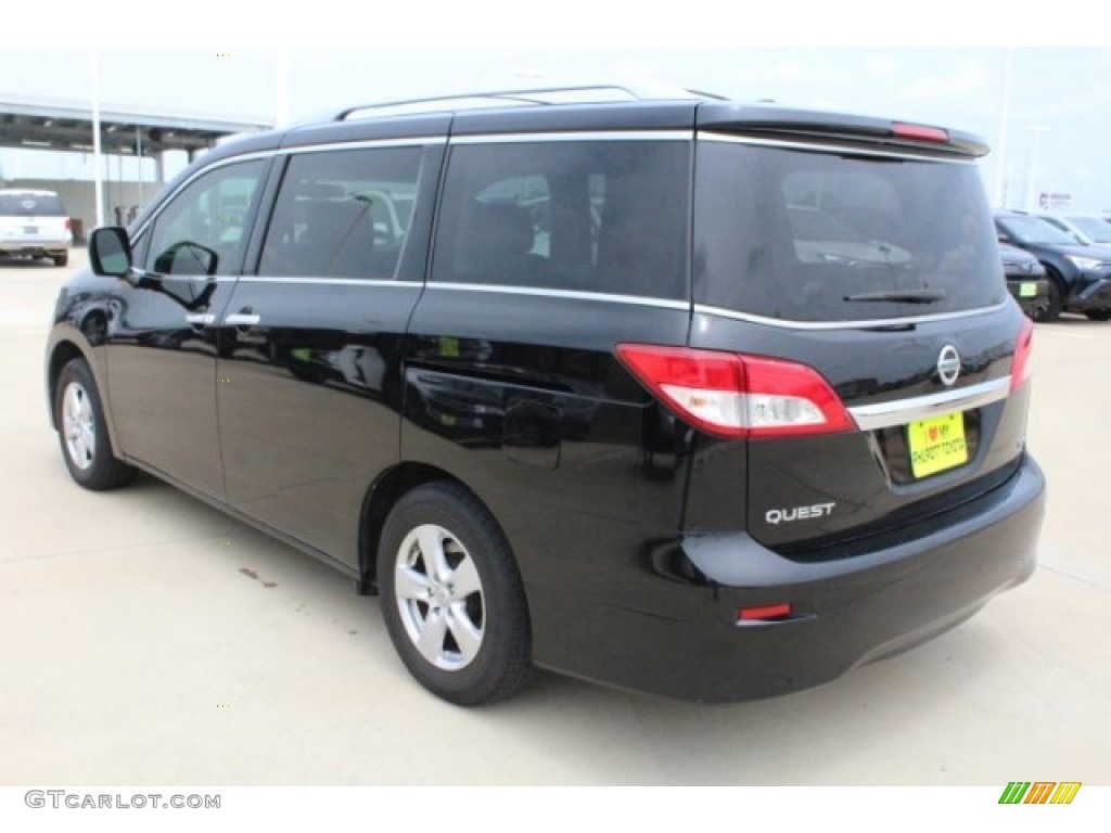 2012 Quest 3.5 SV - Super Black / Gray photo #6
