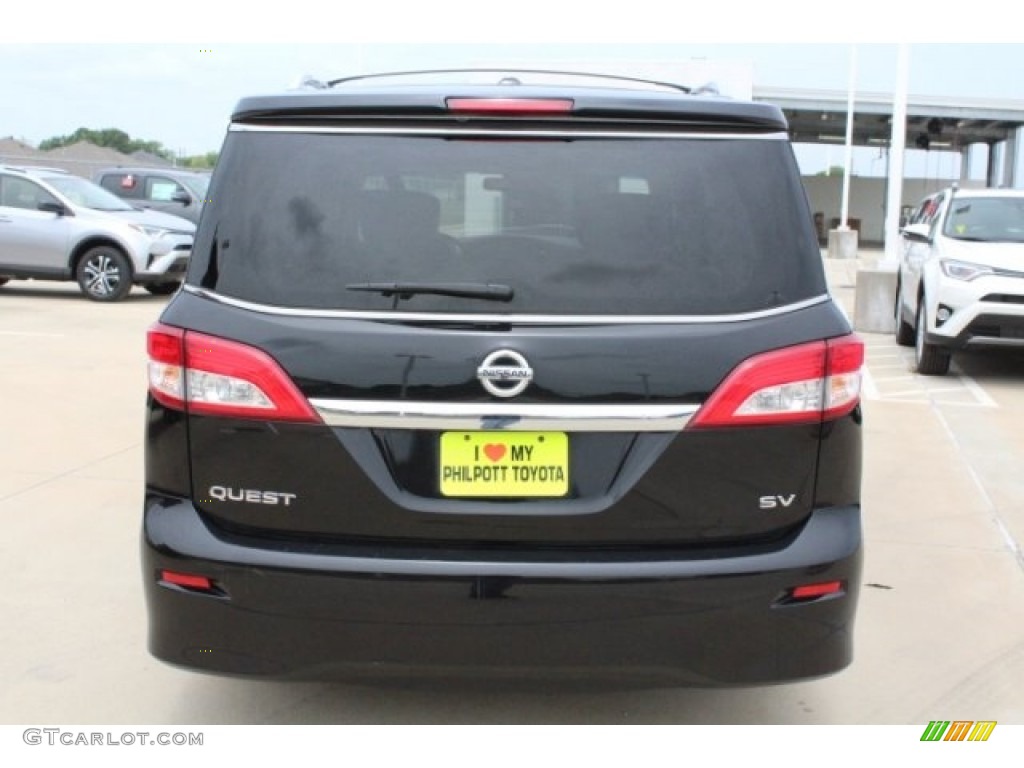 2012 Quest 3.5 SV - Super Black / Gray photo #7