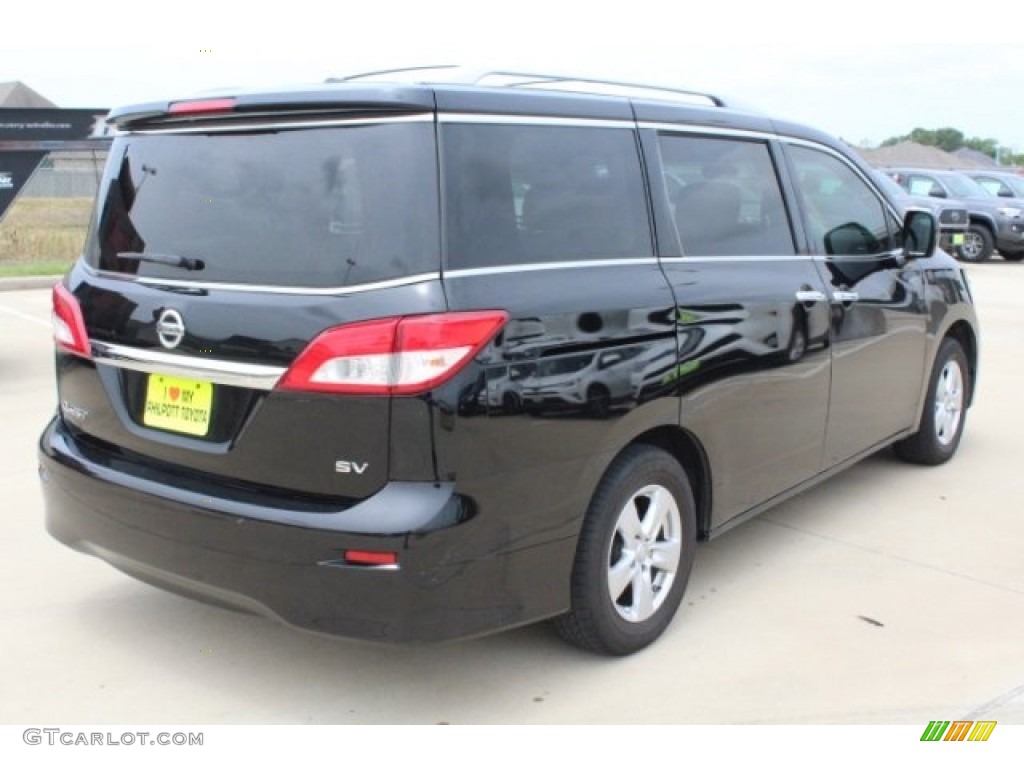 2012 Quest 3.5 SV - Super Black / Gray photo #8
