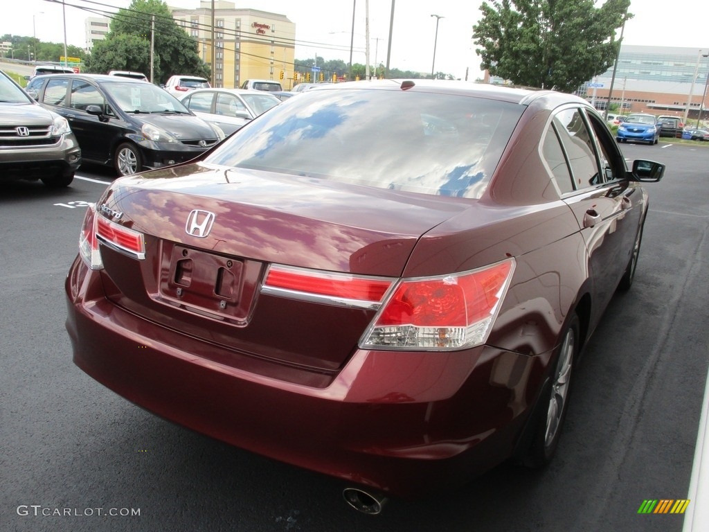 2012 Accord EX-L Sedan - Dark Amber Metallic / Ivory photo #5