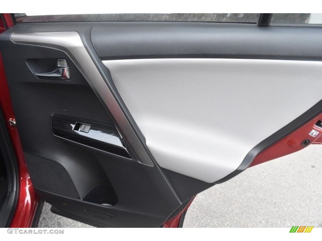 2018 RAV4 Limited AWD - Ruby Flare Pearl / Black photo #23