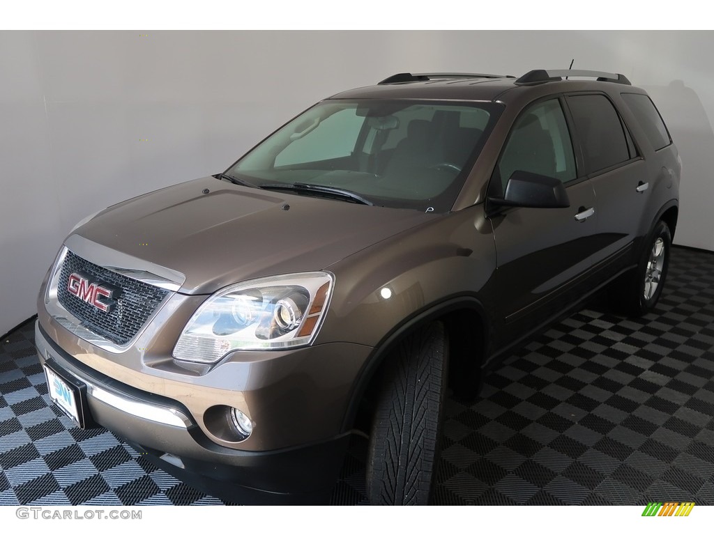 2012 Acadia SL AWD - Medium Brown Metallic / Ebony photo #6